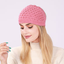 Load image into Gallery viewer, Hollow Out Ponytail Women Beanie