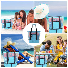 Load image into Gallery viewer, 2-in-1 Portable Mesh Detachable Tote Bag