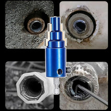 Load image into Gallery viewer, Universal Broken Tap Extractor for Faucet Angle Valves | High-Hardness Hex Shank Thread Remover (1/2&quot;, 3/4&quot;, 1&quot;)