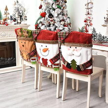 Load image into Gallery viewer, Christmas Themed Chair Cover