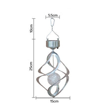 Load image into Gallery viewer, Hirundo Magic Shining Solar Wind Chime