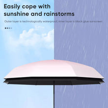 Load image into Gallery viewer, Mini Travel Size Rain Sun Umbrella