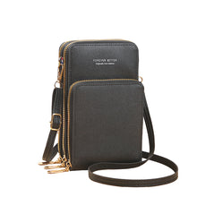 Load image into Gallery viewer, Liten Crossbody-veske i skinn