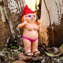 Load image into Gallery viewer, Naughty Garden Gnome Funny Statue