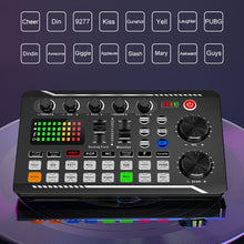 Load image into Gallery viewer, Live Sound Card with DJ Mixer and Voice Changer
