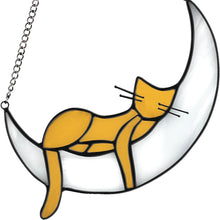 Load image into Gallery viewer, Sleeping Cat On the Moon