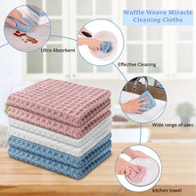 Load image into Gallery viewer, Waffle Weave Miracle Cleaning Cloths