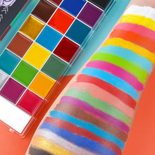 Load image into Gallery viewer, Professional Oil-Based Face &amp; Body Paint Palette