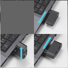 Load image into Gallery viewer, 4 i 1 roterbar USB-hub