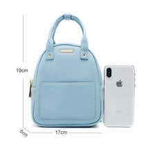 Load image into Gallery viewer, Magoloft™ PU Leather Cute Candy Color Mini Backpack