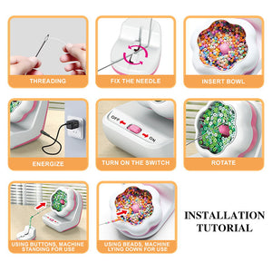 Electric Bead Spinner for Jewelry Making