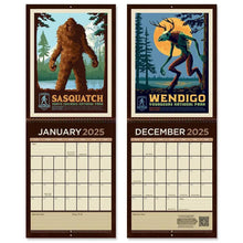 Load image into Gallery viewer, 2025 Wall Calendar: National Parks Legends