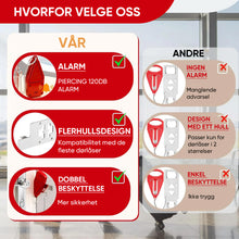 Load image into Gallery viewer, Dørstopper Tyverisikring