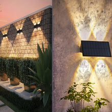 Load image into Gallery viewer, Garden Solar Wall Light