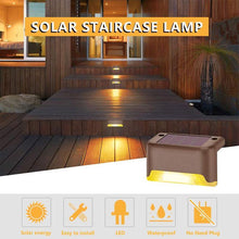 Load image into Gallery viewer, Solar Deck Lights Outdoor