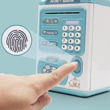 Load image into Gallery viewer, Fingerprint sensor automatic money rolling ATM piggy bank