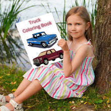 Load image into Gallery viewer, Trucks Coloring Book