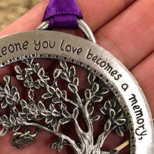 Load image into Gallery viewer, "When Someone You Love Becomes a Memory" - Merry Christmas Memorial Ornament
