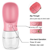 Load image into Gallery viewer, Outdoor Portable Pet Water Bottle
