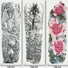 Load image into Gallery viewer, Full Arm sleeve Tattoo Waterproof temporary tattoo Sticker