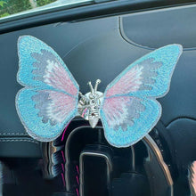 Load image into Gallery viewer, Embroidery Fragrance Butterfly Car Decoration