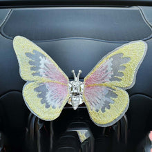Load image into Gallery viewer, Embroidery Fragrance Butterfly Car Decoration