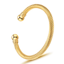 Load image into Gallery viewer, Stainless Steel Twisted Cable Wire Bracelet