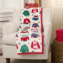 Load image into Gallery viewer, Flannel Decorative Throw Blanket
