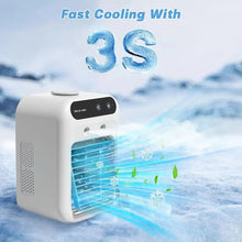 Load image into Gallery viewer, Portable 3-In-1 Cooling Fan with 2-Speed Mist