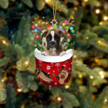 Load image into Gallery viewer, Cute Christmas Sock Dog Ornament