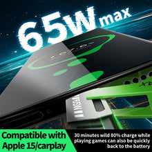 Load image into Gallery viewer, 4 in 1 Charging Cable 65W