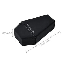 Load image into Gallery viewer, Gothic Coffin Jewelry Storage Box