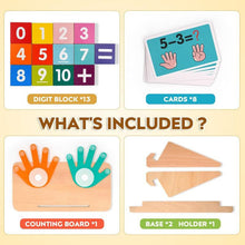 Load image into Gallery viewer, Educational Math Manipulatives Number Counting Blocks