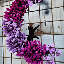 Load image into Gallery viewer, Cat Crescent Moon Wreath