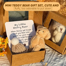 Load image into Gallery viewer, Handmade Mini Plush Teddy Bear in Box