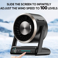 Load image into Gallery viewer, Smart Digital Display Touch Desktop Fan