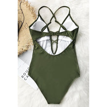 Load image into Gallery viewer, Ladies Vintage Lace One-Piece Swimsuit