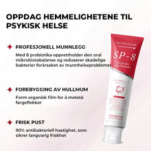 Load image into Gallery viewer, SP-8/SP-10 Probiotisk Whitening Tannkrem for oral helse