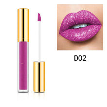 Load image into Gallery viewer, Metallic Liquid Diamond Glitter Lipstick