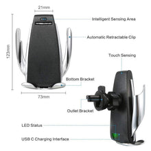 Load image into Gallery viewer, Magoloft™ Magic Clip Car Infrared Fast Wireless Charger