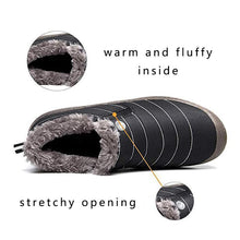 Load image into Gallery viewer, Waterproof Unisex Artificial Fur Lined Slip On Boots