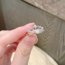Load image into Gallery viewer, Castle Firework Crown Ring (Adjustable)