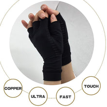 Load image into Gallery viewer, Hirundo Copper Arthritis Compression Gloves, 1 Pair