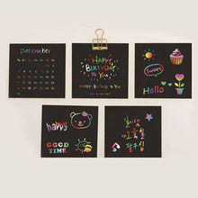Load image into Gallery viewer, DIY Rainbow Magic Scratch Paper Art Set