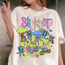 Load image into Gallery viewer, Slipknot Happy Times Playing Together T-shirt