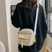 Load image into Gallery viewer, Women's Corduroy Shoulder Bag with Zipper