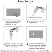 Load image into Gallery viewer, Diamond Hole Drill Bit 15 Pcs Set