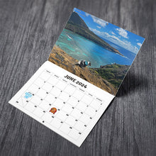 Load image into Gallery viewer, Pre-Sale&gt;&gt;2024 Dogs Pooping in Beautiful Places Calendar