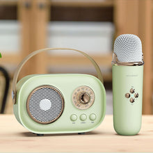 Load image into Gallery viewer, Mini Karaoke Machine With Wireless Microphone