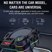 Load image into Gallery viewer, Bluetooth Car Charger with FM Transmitter